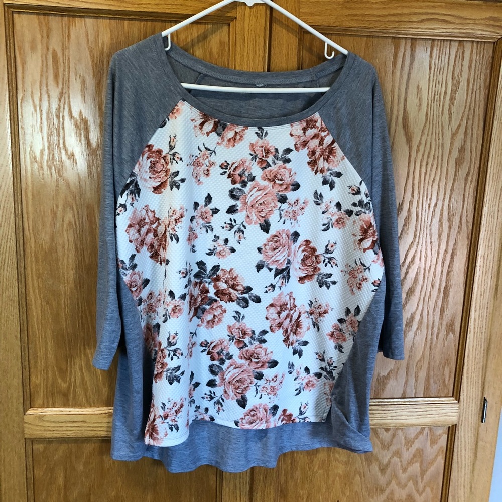 1X Torrid blouse floral